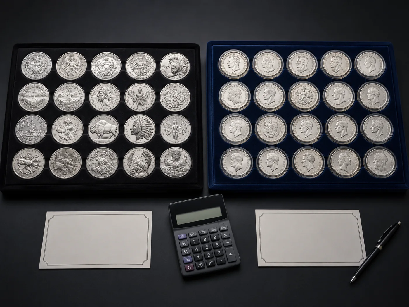 Generic Silver Rounds vs Sovereign Coins
